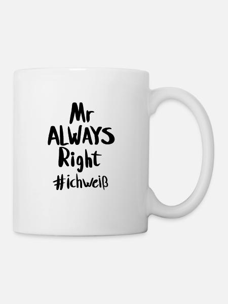 you - Mug - white