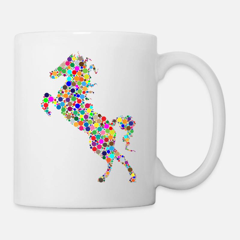 horse - Mug - white