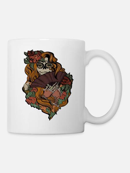 Santa Muerte - Tasse - Weiß