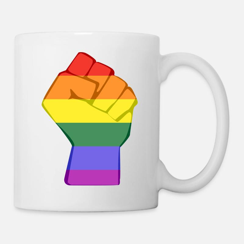 LGBT Faust - Tasse - Weiß