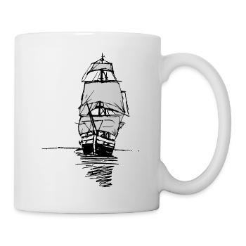 An old ship - Mug - white - Right