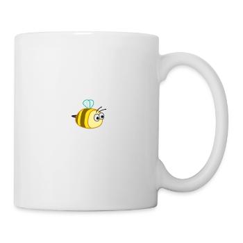 Hummel, Tiere, Natur, Babys und Familie - Tasse - Weiß - Rechts
