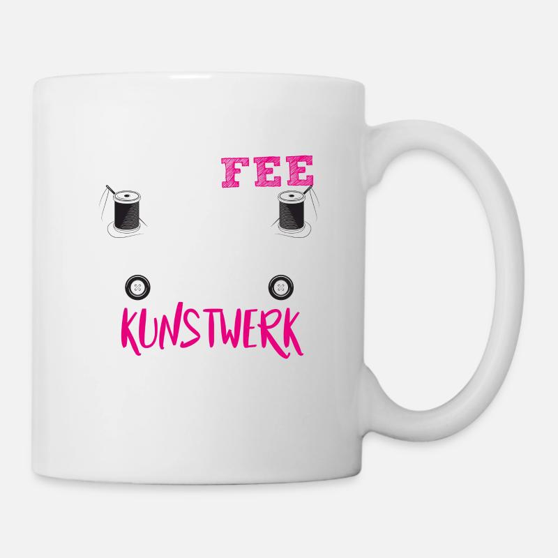 Näher Näherin - Tasse - Weiß