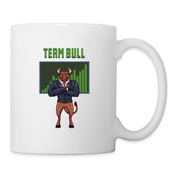 Team Bull - Tasse - Weiß - Rechts