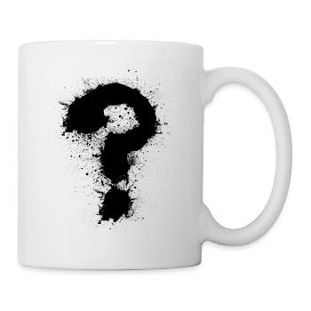 Question mark - Mug - white - Right