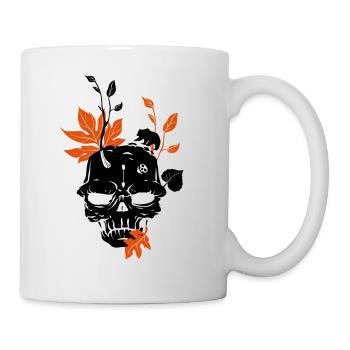 Bast - Dead Skull and Ours et de l'érable - Mug blanc - blanc - Droite