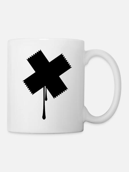 blut - Tasse - Weiß