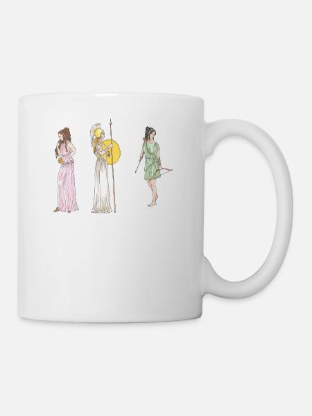 Antike Frauen - Tasse - Weiß