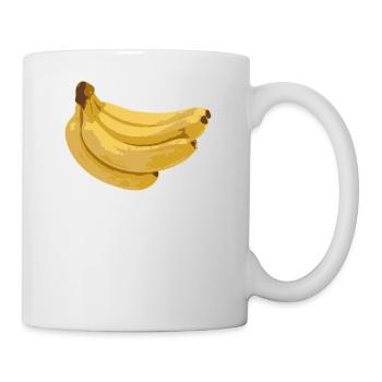 Bananen - Tasse - Weiß - Rechts