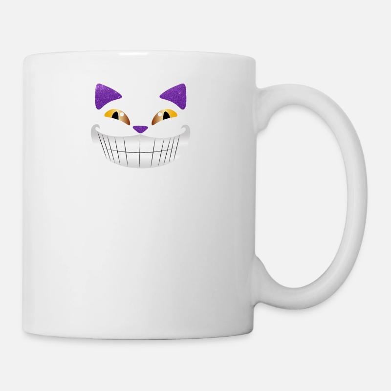 Grinsekatze Tshirt kinder lachen lustig geschenk - Tasse - Weiß
