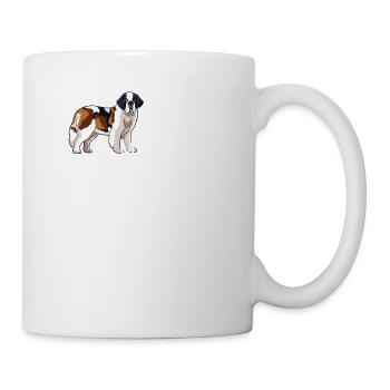Chien - Mug blanc - blanc - Droite