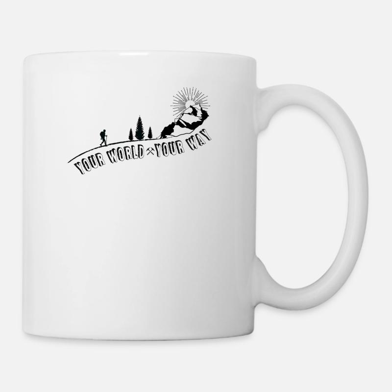 Montagne - Mug blanc - blanc