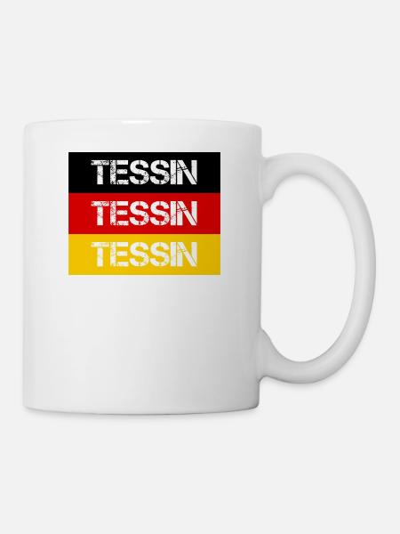 STADT TESSIN, DEUTSCHLAND - Tasse - Weiß