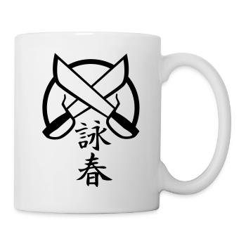 Wing Chun 5 - Tasse - Weiß - Rechts