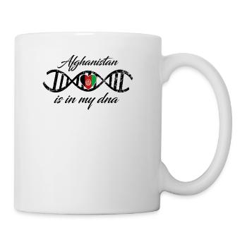 love my dns dna land country Afghanistan - Tasse - Weiß - Rechts