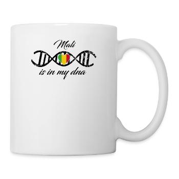 love my dns dna land country Mali - Tasse - Weiß - Rechts