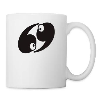 69 - Tasse - Weiß - Rechts