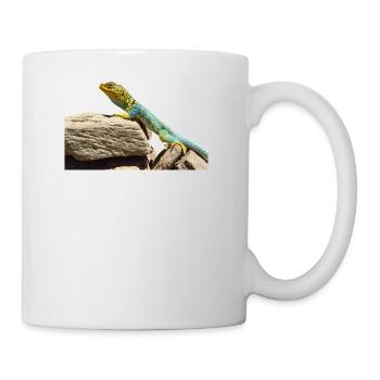 gecko lizard real lizard - Mug - white - Right