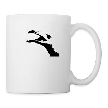Möwe - Tasse - Weiß - Rechts