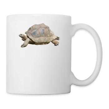 turtle schilkroete - Tasse - Weiß - Rechts