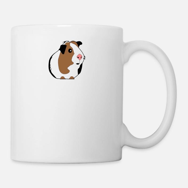 Meerschweinchen - Tasse - Weiß