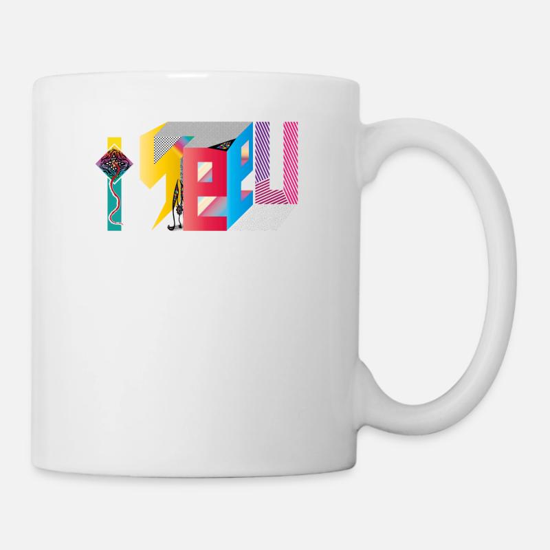 I SEE U - Mug blanc - blanc