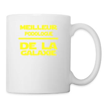podologue - Mug blanc - blanc - Droite
