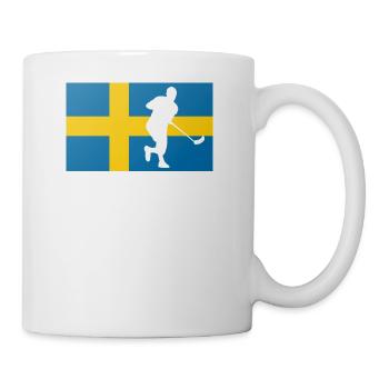 floorball - Tasse - Weiß - Rechts
