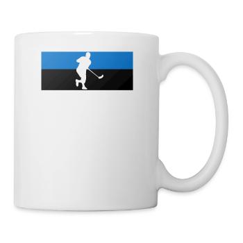 floorball - Tasse - Weiß - Rechts