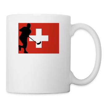 floorball - Tasse - Weiß - Rechts