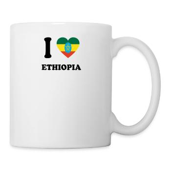 i love homeland gift ETHIOPIA - Mug - white - Right