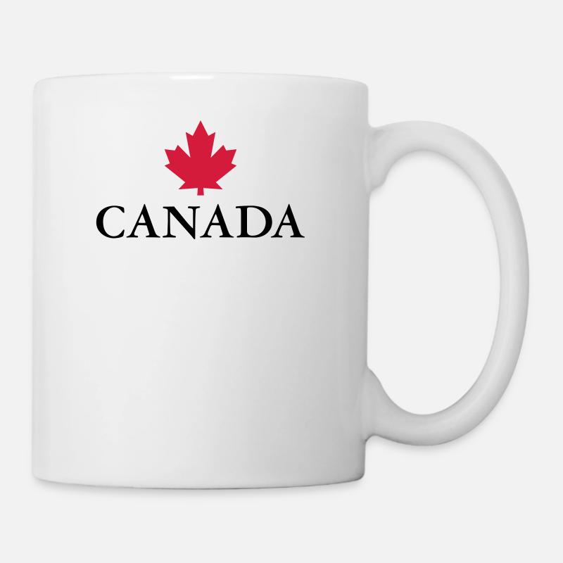 Canada Ottawa Ahornblatt Maple Leaf Kanada Amerika - Tasse - Weiß