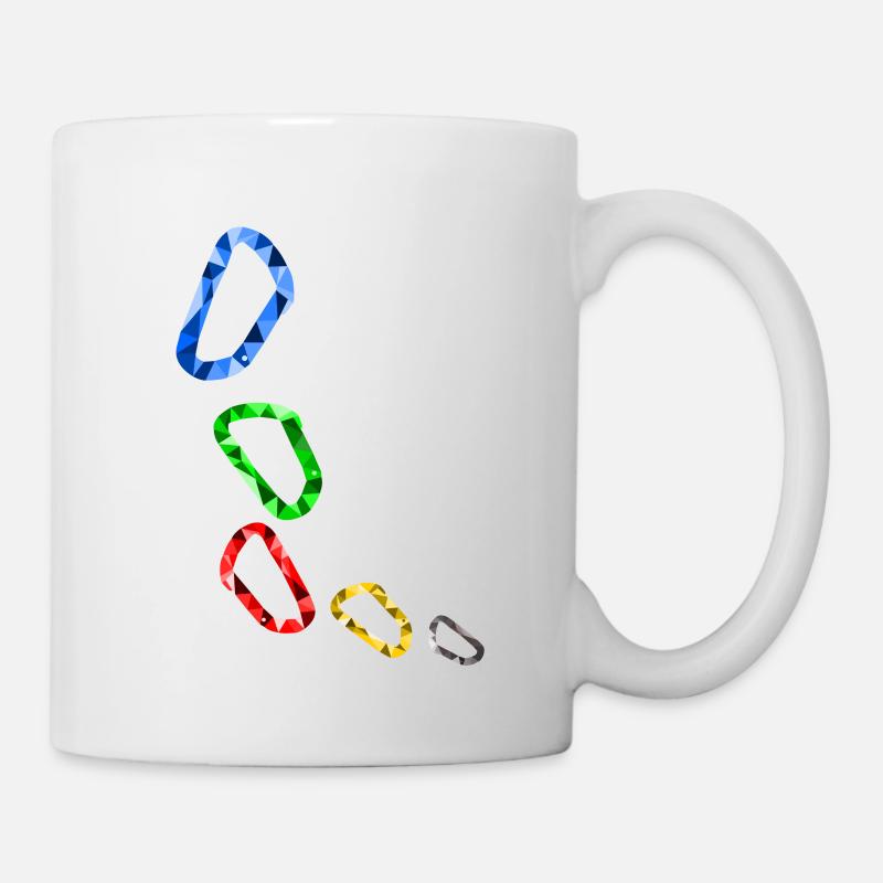 Karabiner - Tasse - Weiß