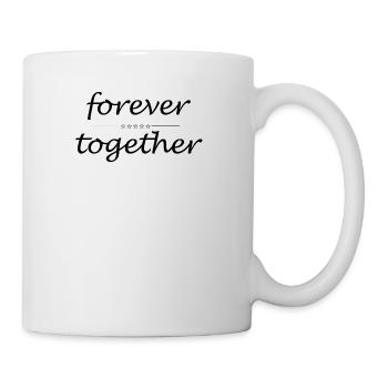 pour toujours ensemble - Mug blanc - blanc - Droite