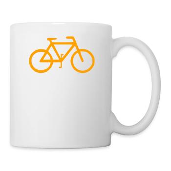 bicycle mountain bike cyclist mountainbike fahrrad - Tasse - Weiß - Rechts
