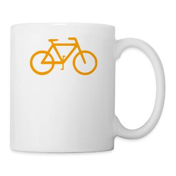 bicycle mountain bike cyclist mountainbike fahrrad - Tasse - Weiß - Rechts