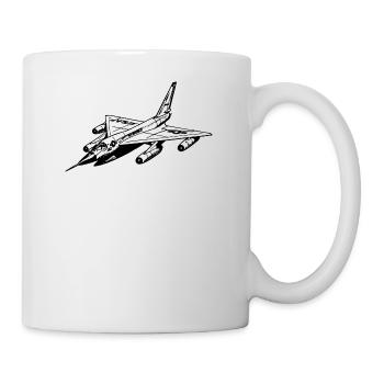 Düsenjet - Mug blanc - blanc - Droite