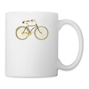 bicycle mountain bike cyclist mountainbike fahrrad - Tasse - Weiß - Rechts