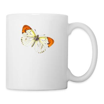 papillon - Mug blanc - blanc - Droite