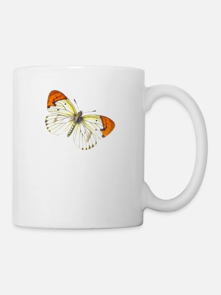 Butterfly - Tasse - Weiß