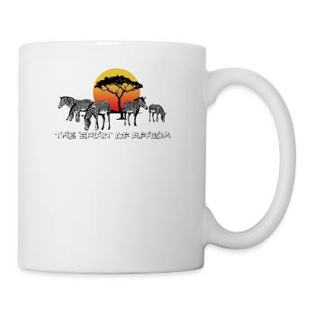 Zebras AFRICA Africa Sunset Pure Romance - Mug - white - Right