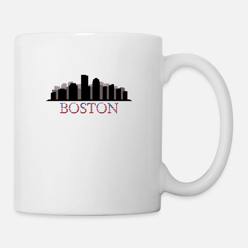 horizon boston - Mug blanc - blanc