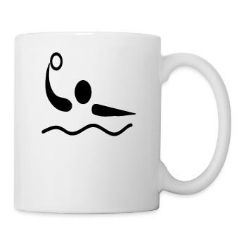 water polo water polo - Mug - white - Right