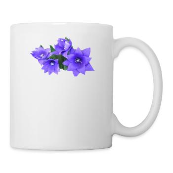 flowers lilies tulips orchids sunflower dahlia ger - Mug - white - Right