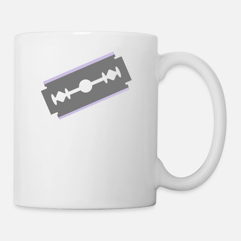 Cut razor blade cut cut 2c - Mug - white