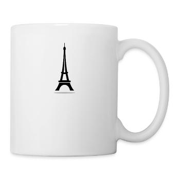 Eiffelturm - Tasse - Weiß - Rechts
