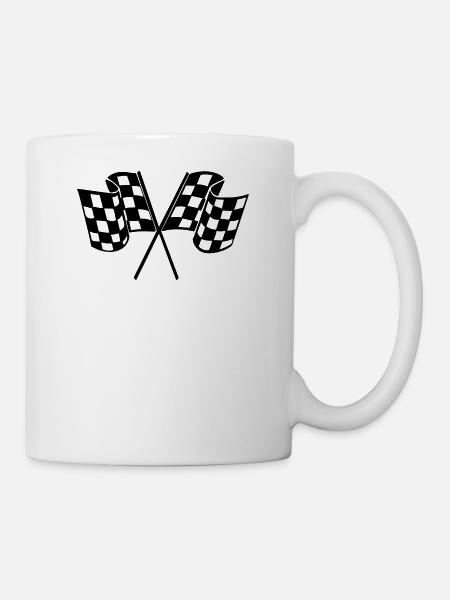 dragster racer automotive car automobil rennwagen1 - Tasse - Weiß