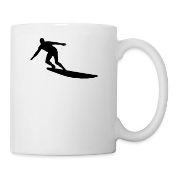 surfboard surfen surfing wind surfer12 - Tasse - Weiß - Rechts