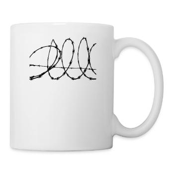 Barbed Wire - Mug - white - Right