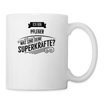Pfleger - Tasse - Weiß - Rechts